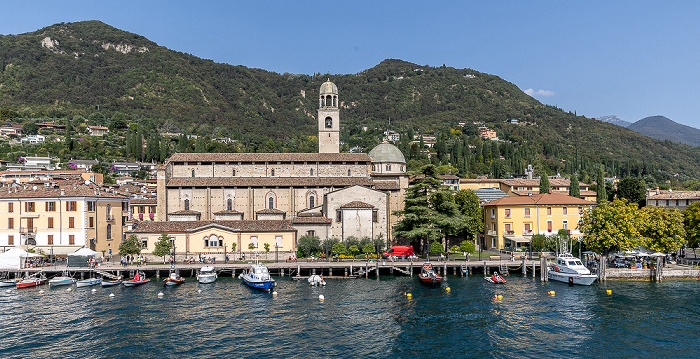 Salò Gardasee, Lungolago Giuseppe Zanardelli, Duomo Santa Maria Annunziata Lago di Garda