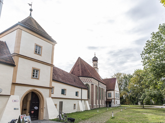 München Pasing-Obermenzing:Schloss Blutenburg mit der Schlosskapelle