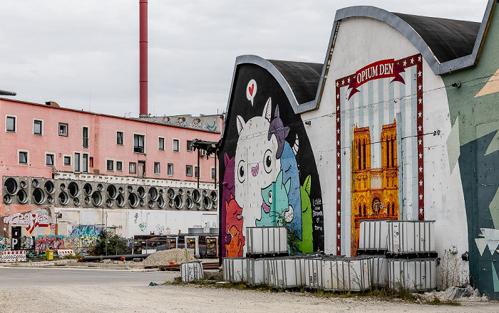 München Werksviertel: Street Art
