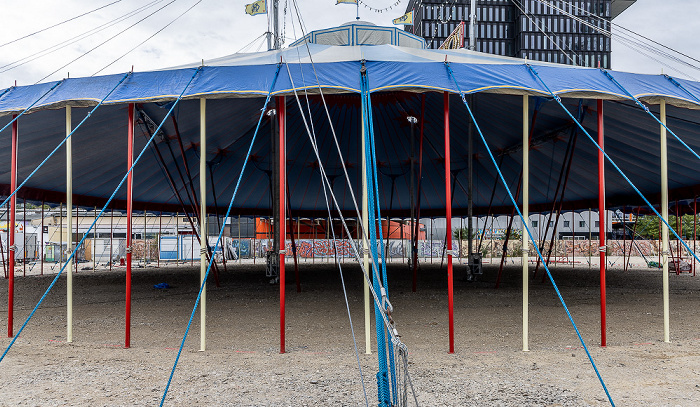 Werksviertel: Zelt des Zirkus Roncalli München
