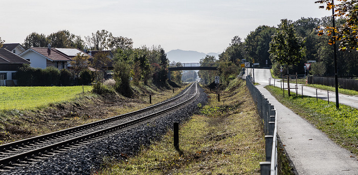 Bahnstrecke Augsburg - Schongau Raisting