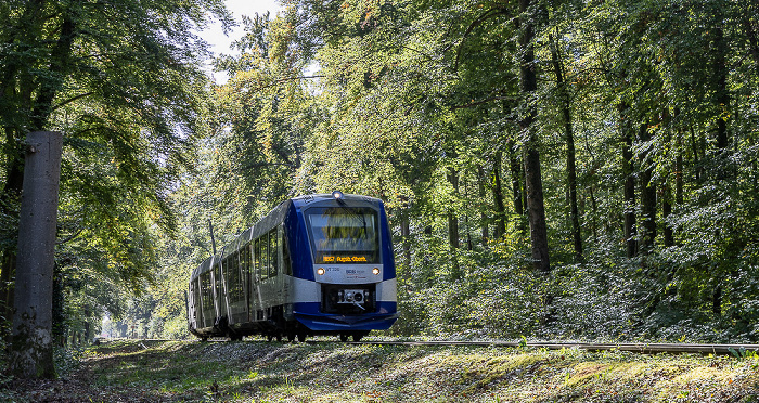 Riederau (Dießen am Ammersee) Schutzgebiet Seeholz und Seewiese: Bahnstrecke Schongau - Augsburg