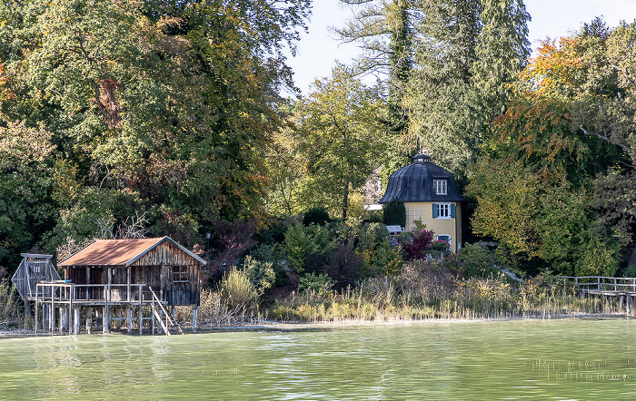 Ammersee, Parkanlage Künstlerhaus Gasteiger Utting am Ammersee
