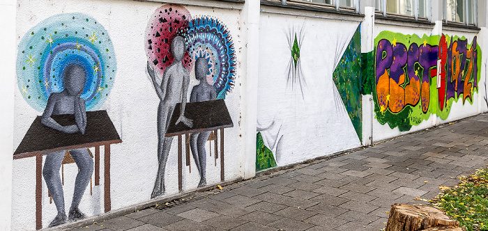 Zeppelinstraße: Street Art München