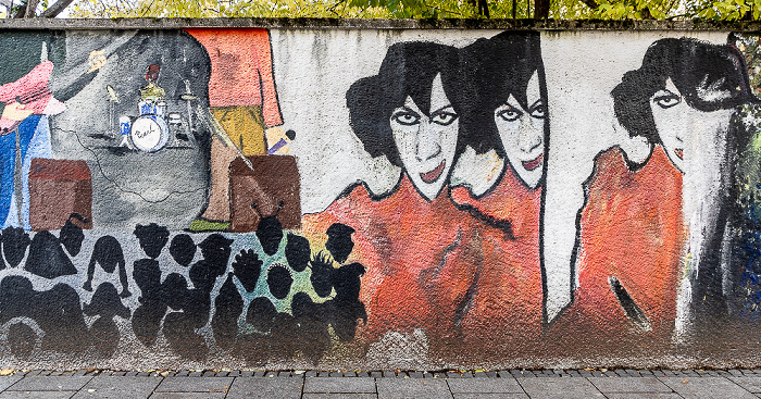 München Zeppelinstraße: Street Art