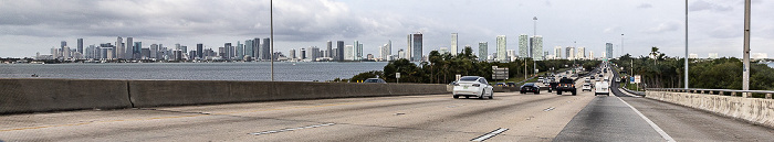 Julia Tuttle Causeway (Interstate I-195) Miami Beach