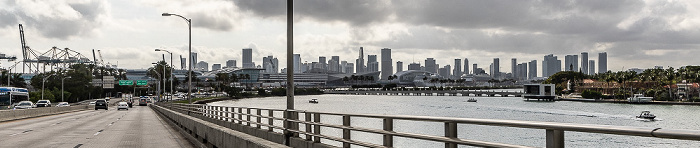 MacArthur Causeway (Florida State Road A1A) Miami Beach