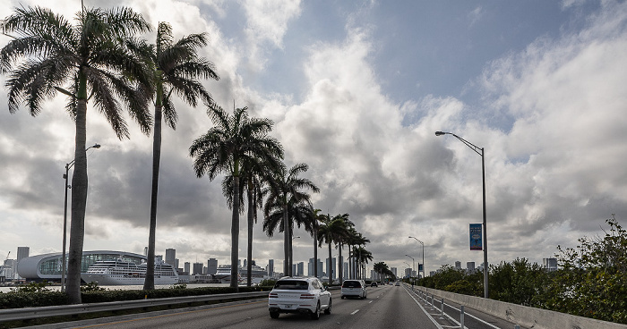 MacArthur Causeway (Florida State Road A1A) Miami
