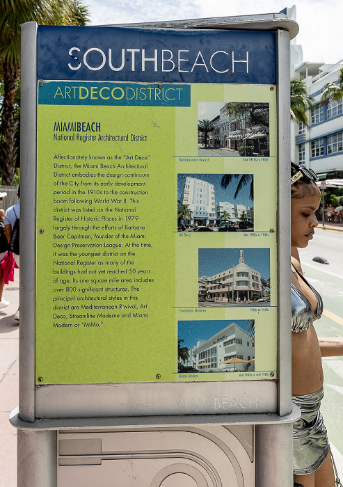 Ocean Drive: Informationen zum Art Deco District South Beach Miami Beach