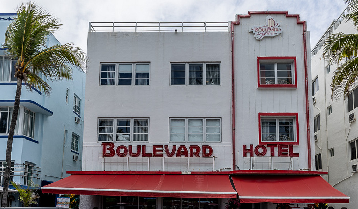 Ocean Drive: Boulevard Hotel Miami Beach