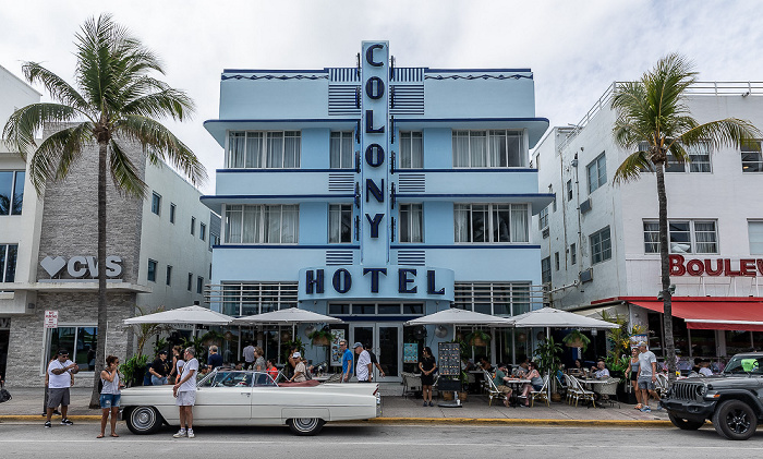 Ocean Drive: The Colony Hotel Miami Beach