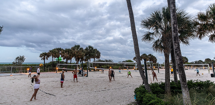 North Beach: Volleyballfelder Miami Beach