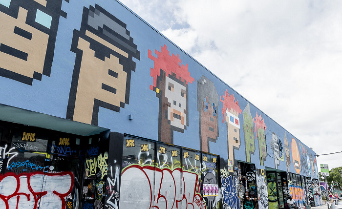 Wynwood Art District: Northwest 25th Street - Street Art Miami