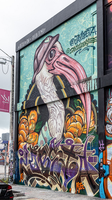 Wynwood Art District: Northwest 24th Street - Street Art Miami