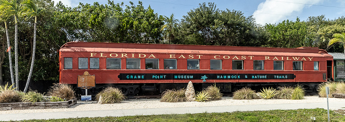 Marathon: Overseas Highway (U.S. Highway 1), Florida East Coast OverSeas Railroad Car Florida Keys