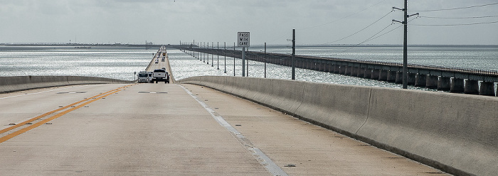 Overseas Highway (U.S. Highway 1) mit der Seven Mile Bridge Florida Keys