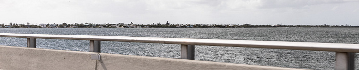 Blick von der North Pine Channel Bridge (Overseas Highway, U.S. Highway 1): Little Torch Key Florida Keys