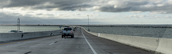 Interstate I-275 mit der Sunshine Skyway Bridge Manatee County (Florida)