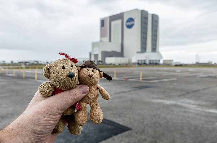 Kennedy Space Center Teddine und Ted Vehicle Assembly Building