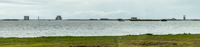 Blick vom Nasa Parkway East Kennedy Space Center