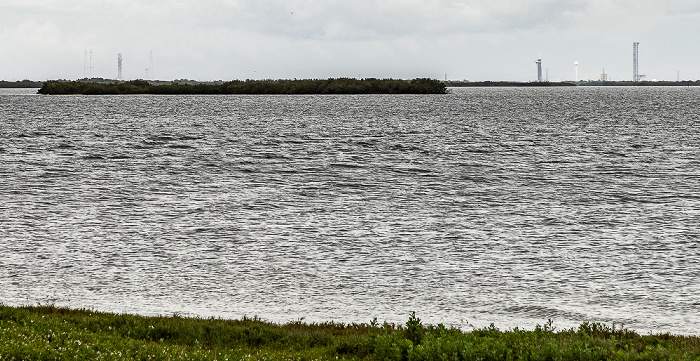 Blick vom Nasa Causeway Kennedy Space Center