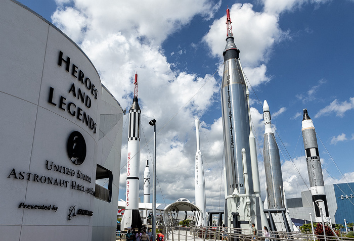Kennedy Space Center Visitor Complex: Heroes & Legends, Rocket Garden Kennedy Space Center