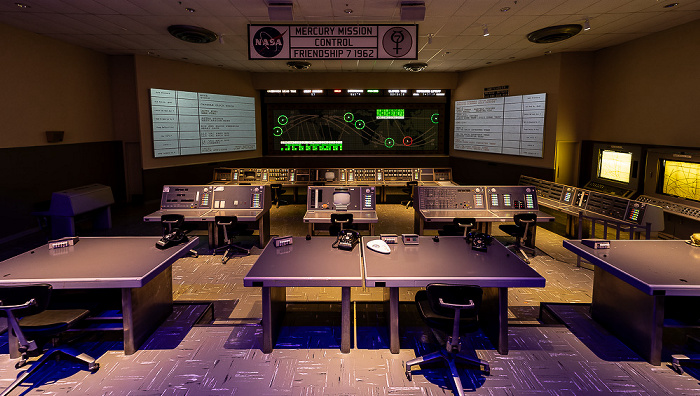 Kennedy Space Center Visitor Complex: Heroes & Legends mit dem Mercury Mission Control Center Kennedy Space Center