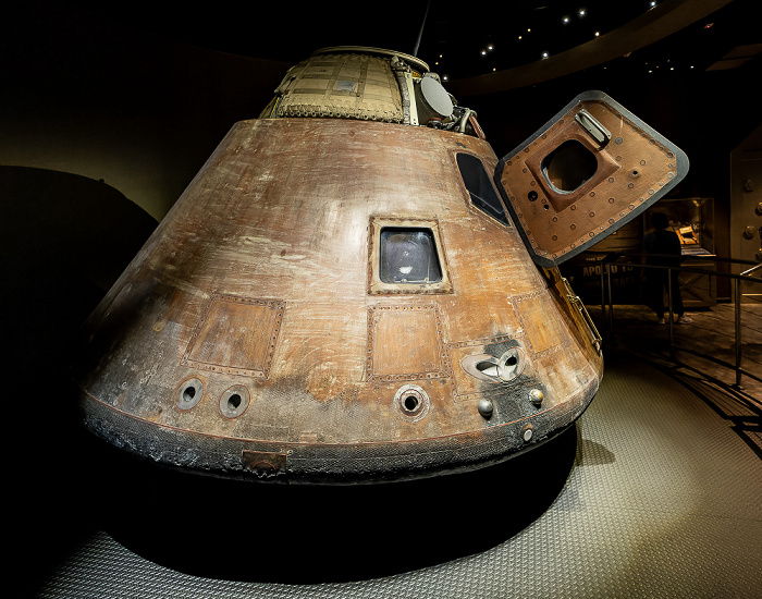Apollo / Saturn V Center: Apollo 14 Command Module Kitty Hawk Kennedy Space Center