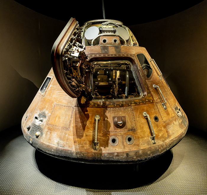 Apollo / Saturn V Center: Apollo 14 Command Module Kitty Hawk Kennedy Space Center