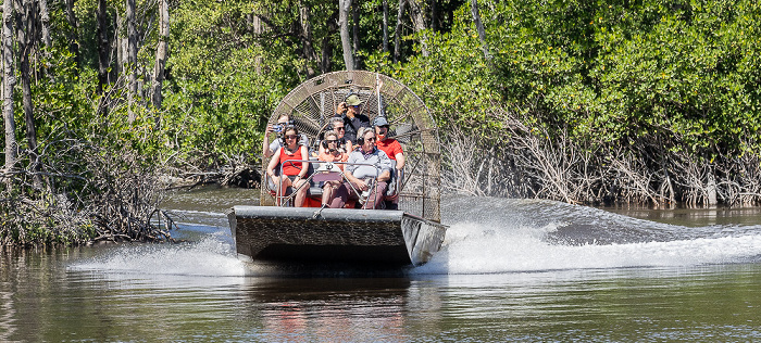 Everglades City Boardwalk: Sumpfboot (Airboat) Everglades City