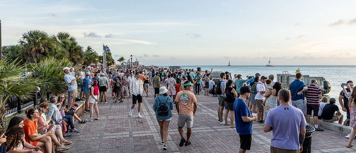 Mallory Square, Golf von Mexiko Key West