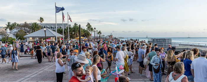 Mallory Square, Golf von Mexiko Key West