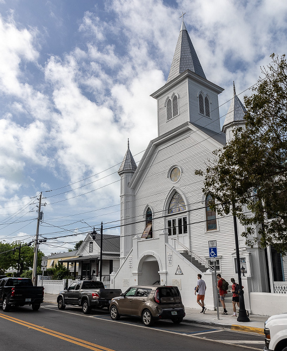Whitehead Street: Cornish Memorial AME Zion Church Key West