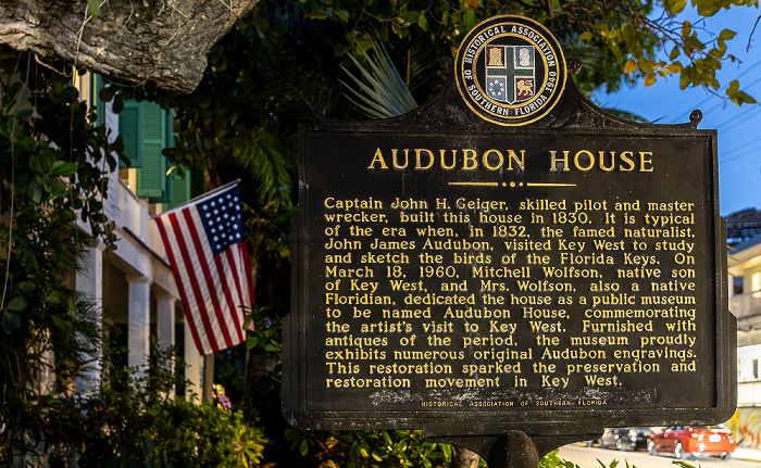 Whitehead Street: Audubon House and Tropical Gardens Key West