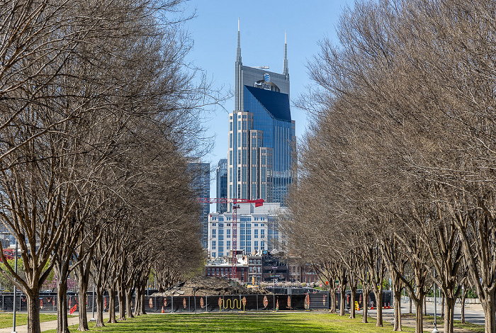 Victory Avenue, Downtown mit AT&T Building Nashville