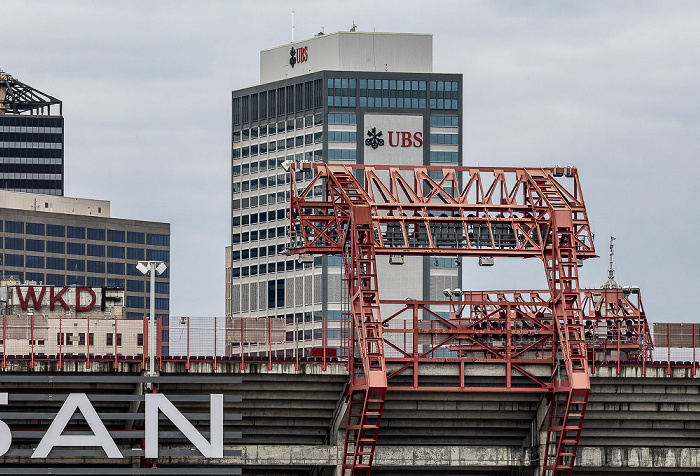 Blick aus dem La Quinta Inn & Suites Nashville Downtown/Stadium: Nissan Stadium Nashville