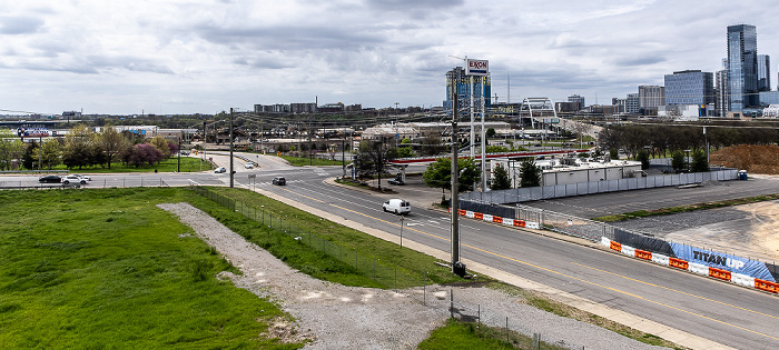 Blick aus dem La Quinta Inn & Suites Nashville Downtown/Stadium: Shelby Avenue / Interstate Drive Nashville