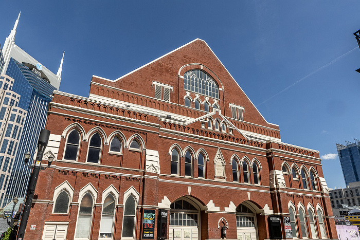 Rep. John Lewis Way North: Ryman Auditorium Nashville