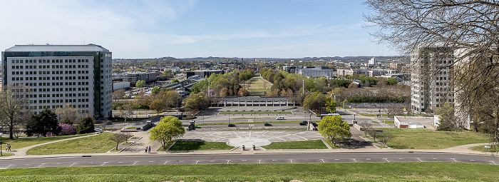 Blick vom Capitol Hill: Bicentennial Capitol Mall State Park Nashville