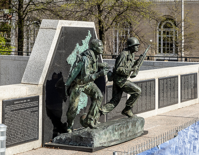 Legislative Plaza: Korean War Memorial Nashville