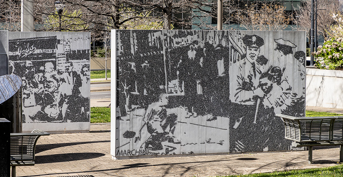 Public Square Park: Witness Walls Memorial Nashville