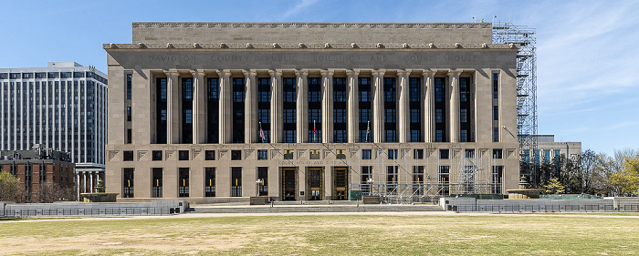Public Square Park: Davidson County Courthouse (Nashville City Hall) Nashville