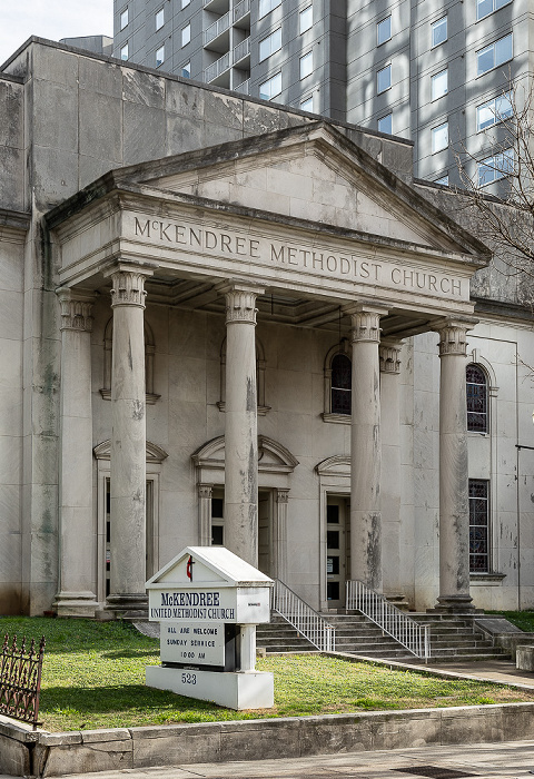 Church Street: McKendree United Methodist Church Nashville