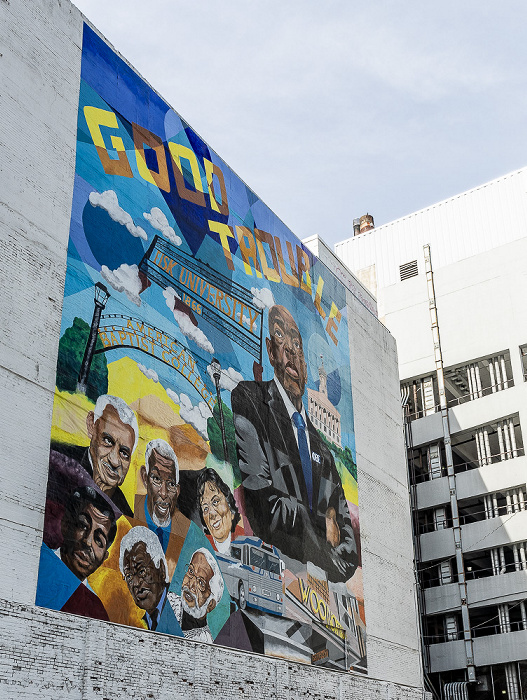 Rep. John Lewis Way North: Street Art Nashville
