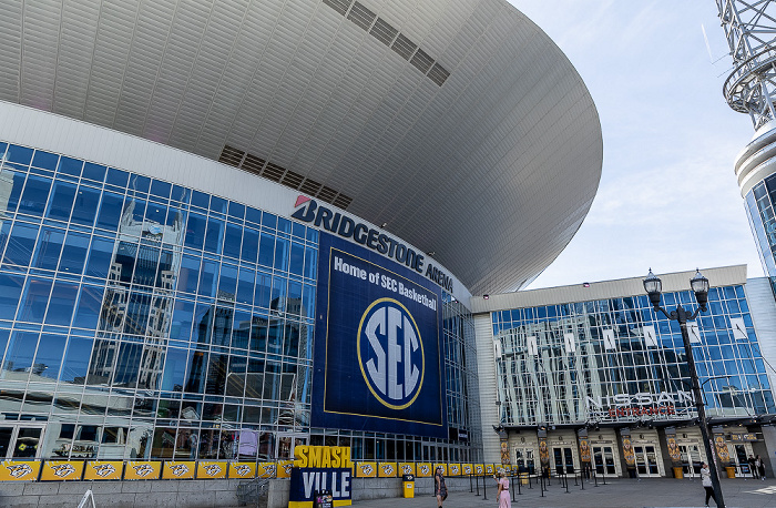 Rep. John Lewis Way South: Bridgestone Arena Nashville