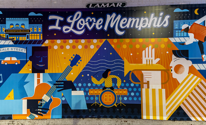 Rufus Thomas Boulevard: Street Art Memphis