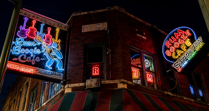Beale Street / South B. B. King Boulevard: Rum Boogie Cafe Memphis