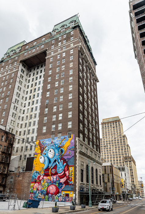 Madison Avenue: Exchange Building - Street Art Memphis