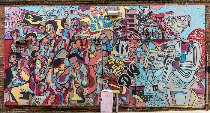 Barboro Alley: Street Art Soul Color Memphis