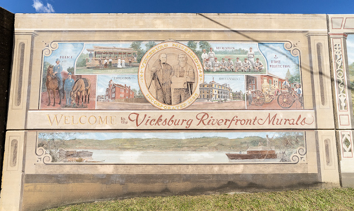Vicksburg Riverfront Murals Vicksburg